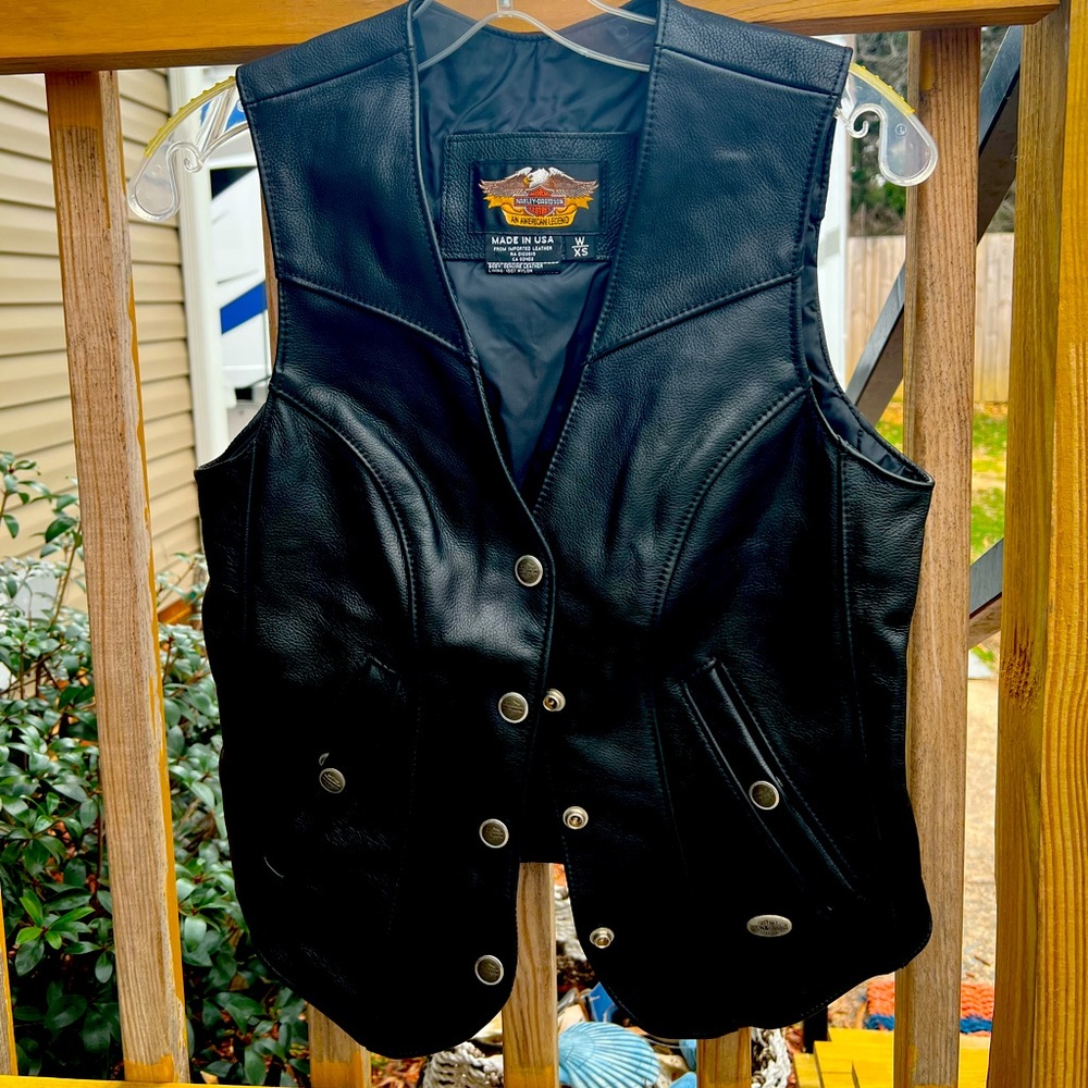 Women’s Genuine HD Leather Vest